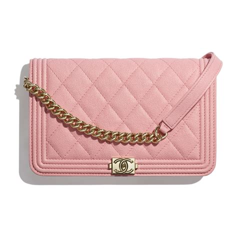 pink chanel boy wallet|Chanel wallet online store.